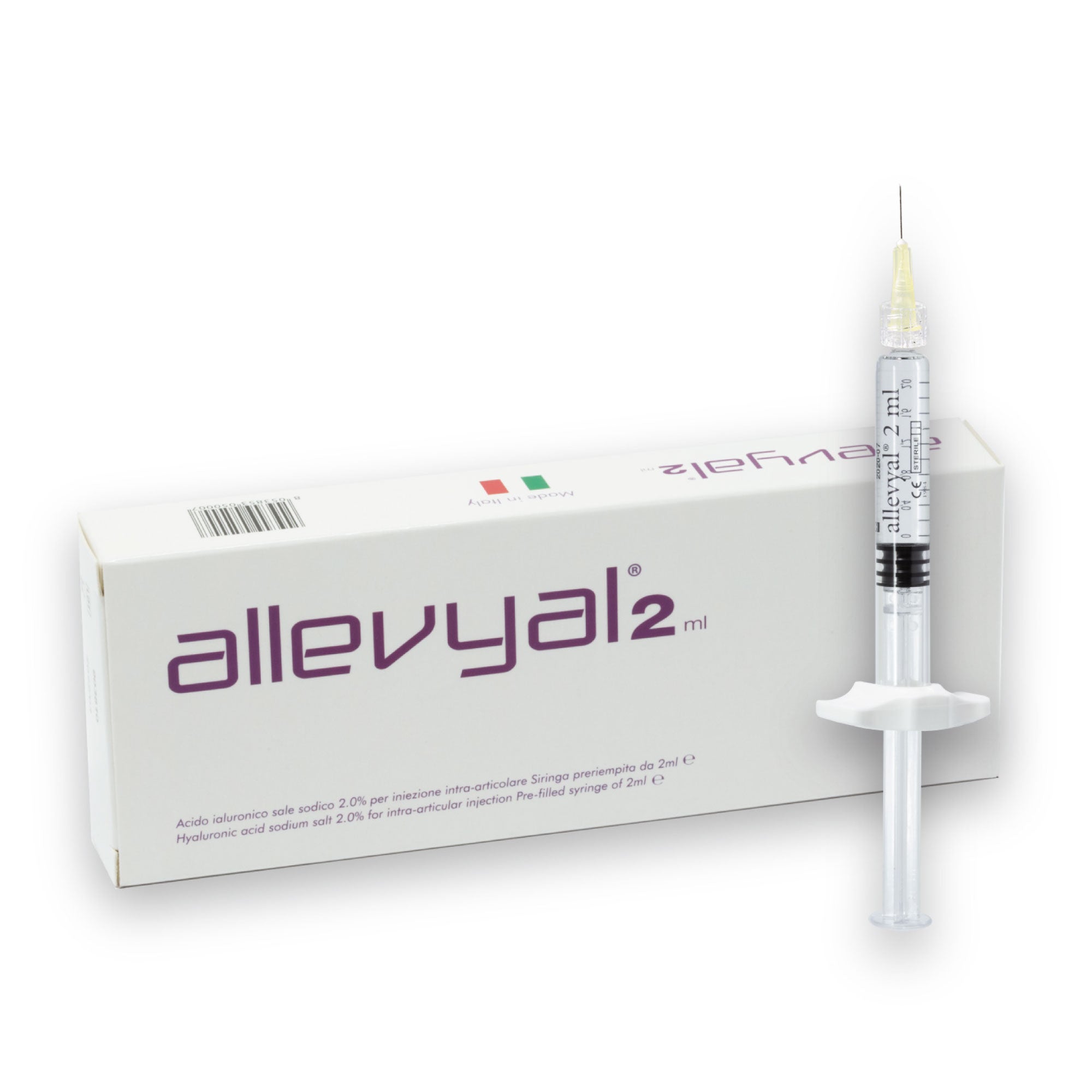 ALLEVYAL 2 ML - Acido Ialuronico a Elevato Grado di Viscosità per Articolazioni affette da OA
