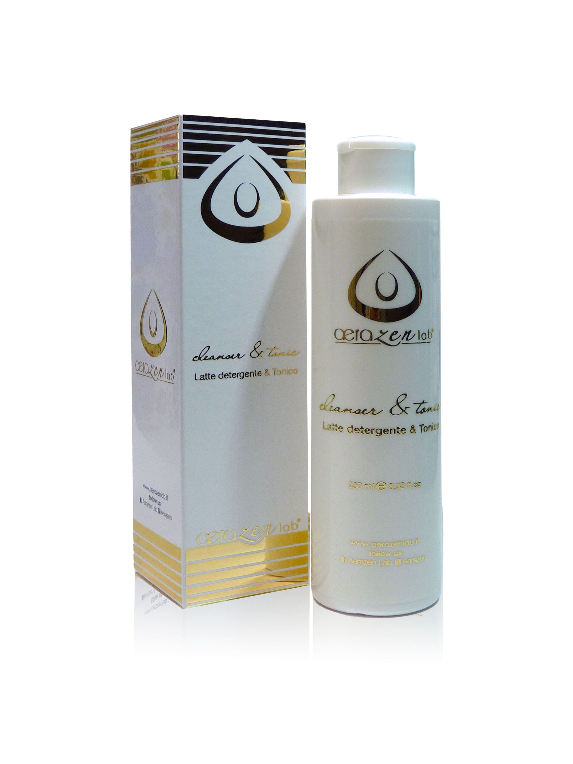 Cleanser & Tonic - Latte detergente & Tonico - Aerazen Lab.