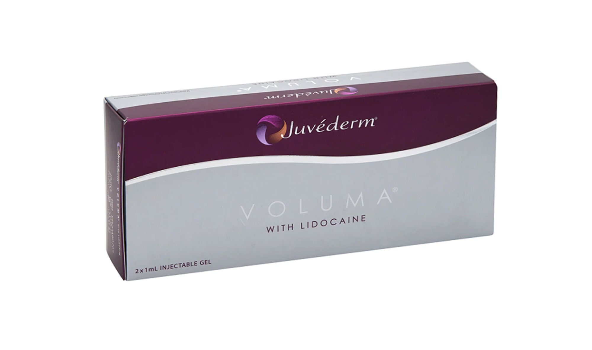 Juvèderm Voluma z Lidokainą - opakowanie zawierające 2 strzykawki po 1 ml