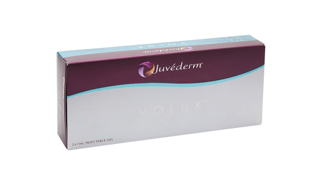 Opakowanie Juvèderm Volux zawierające 2 strzykawki po 1 ml
