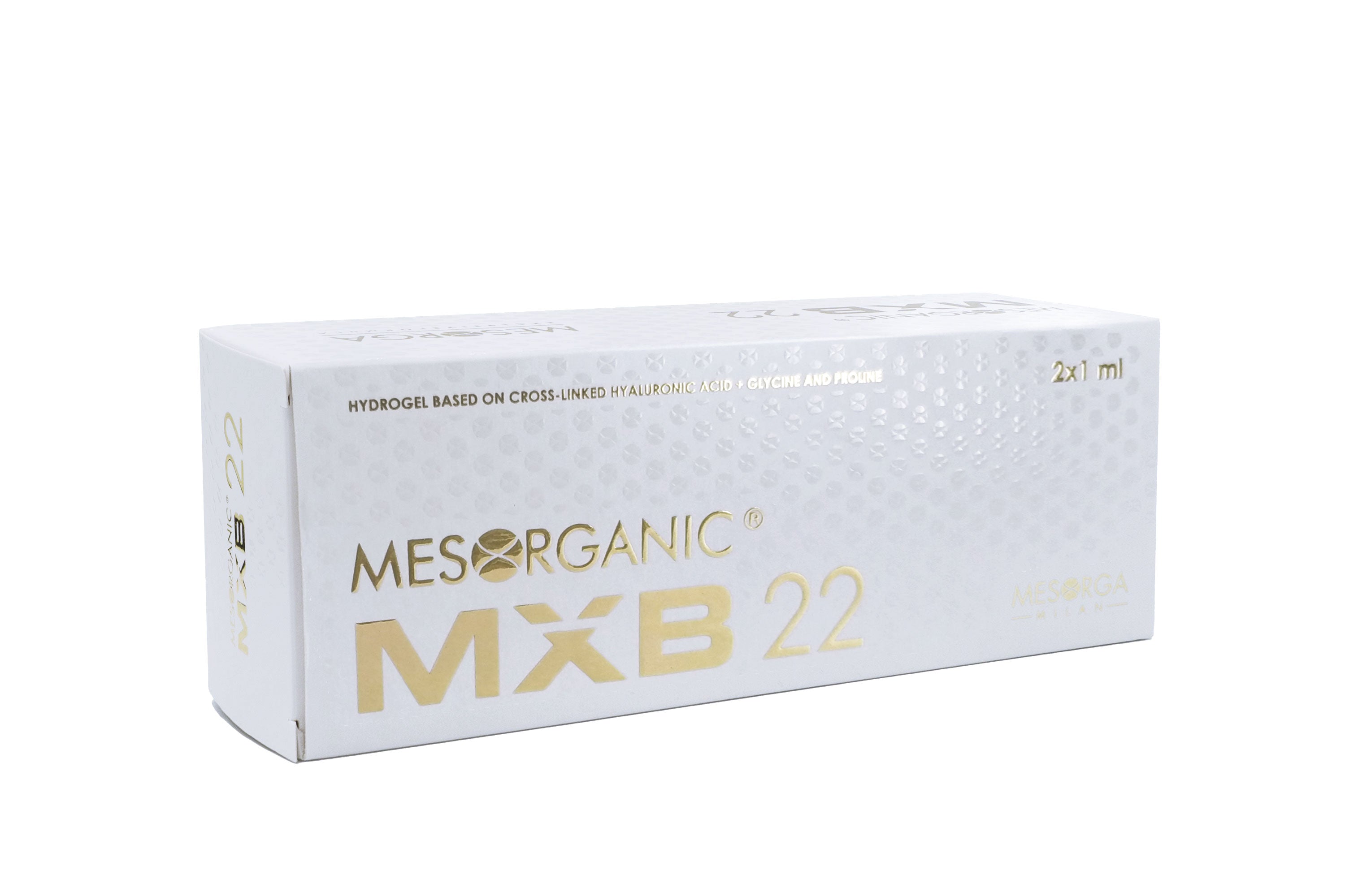 Mesorganic MXB 22 - Acide Hyaluronique Réticulé + Proline et Glycine - Mesorga