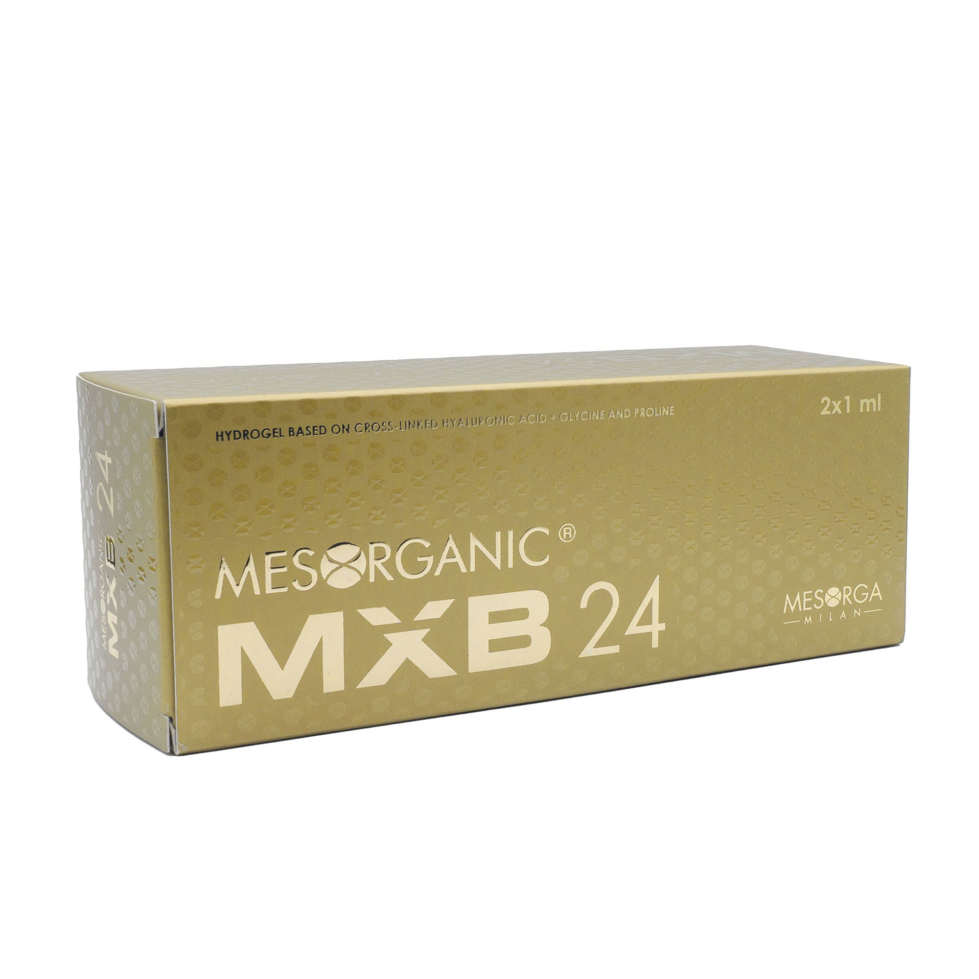 Mesorganic MXB 24 – Vernetzte Hyaluronsäure + Prolin und Glycin – Mesorga