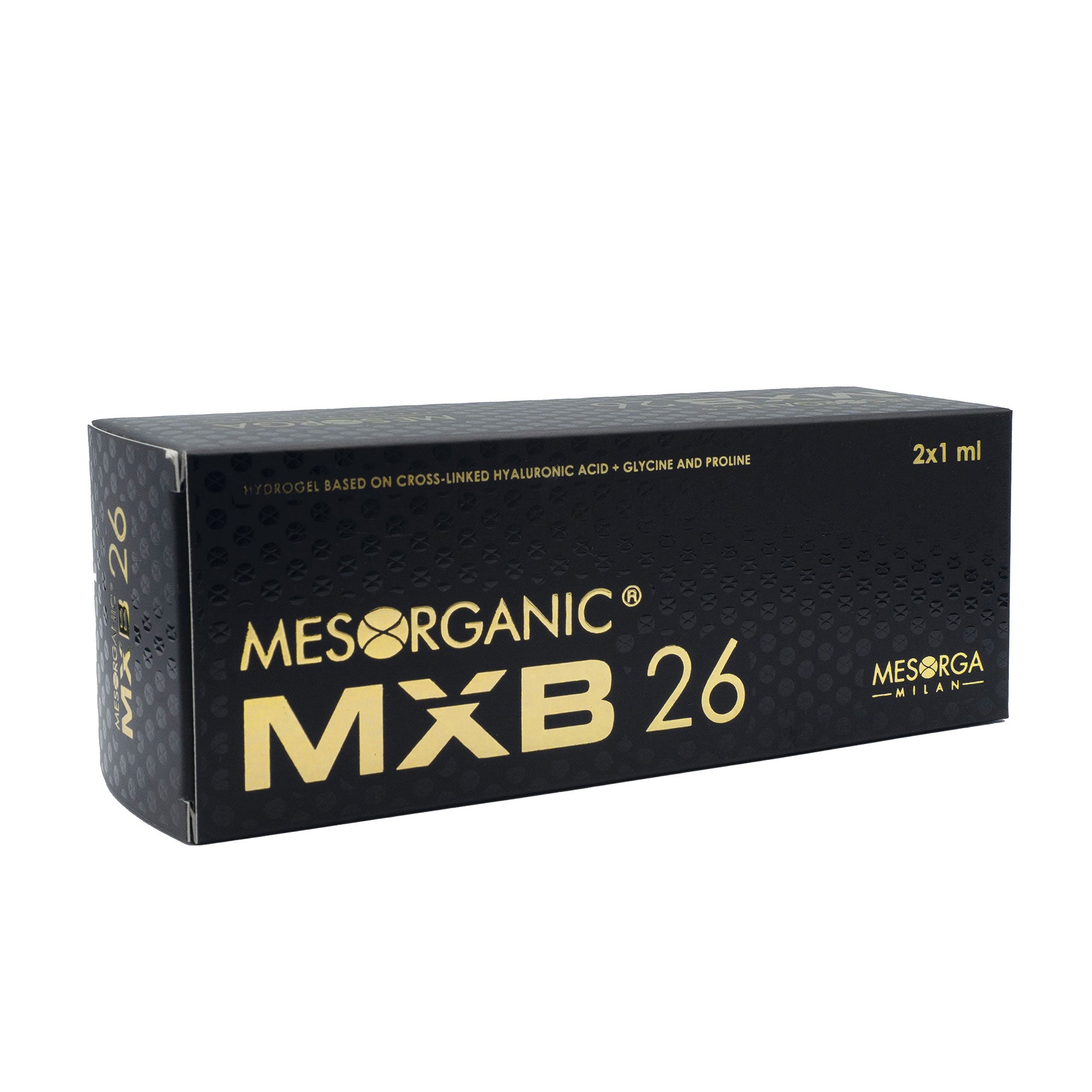 Mesorganic MXB 26 - Acido Ialuronico Reticolato + Prolina e Glicina - Mesorga