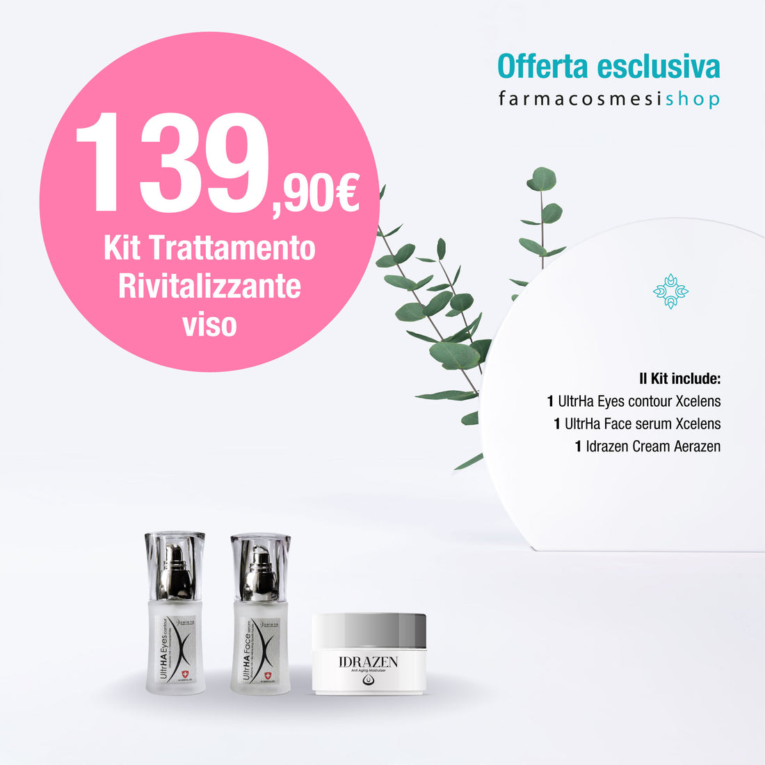 Kit Trattamento Rivitalizzante viso - Viso