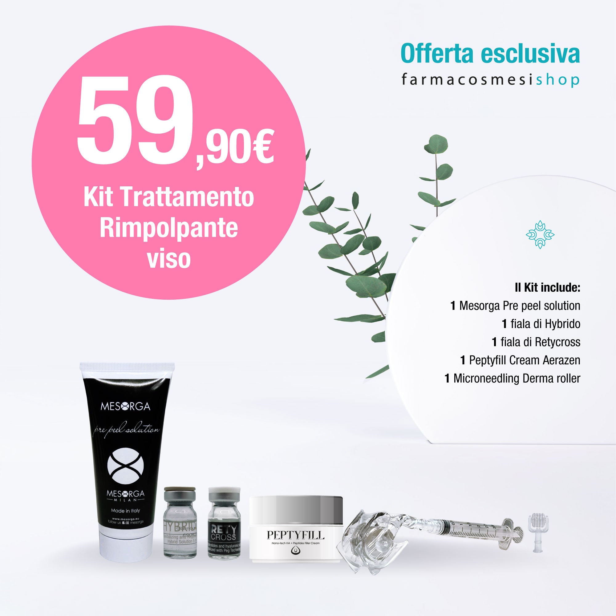 Kit Trattamento Rimpolpante - Viso