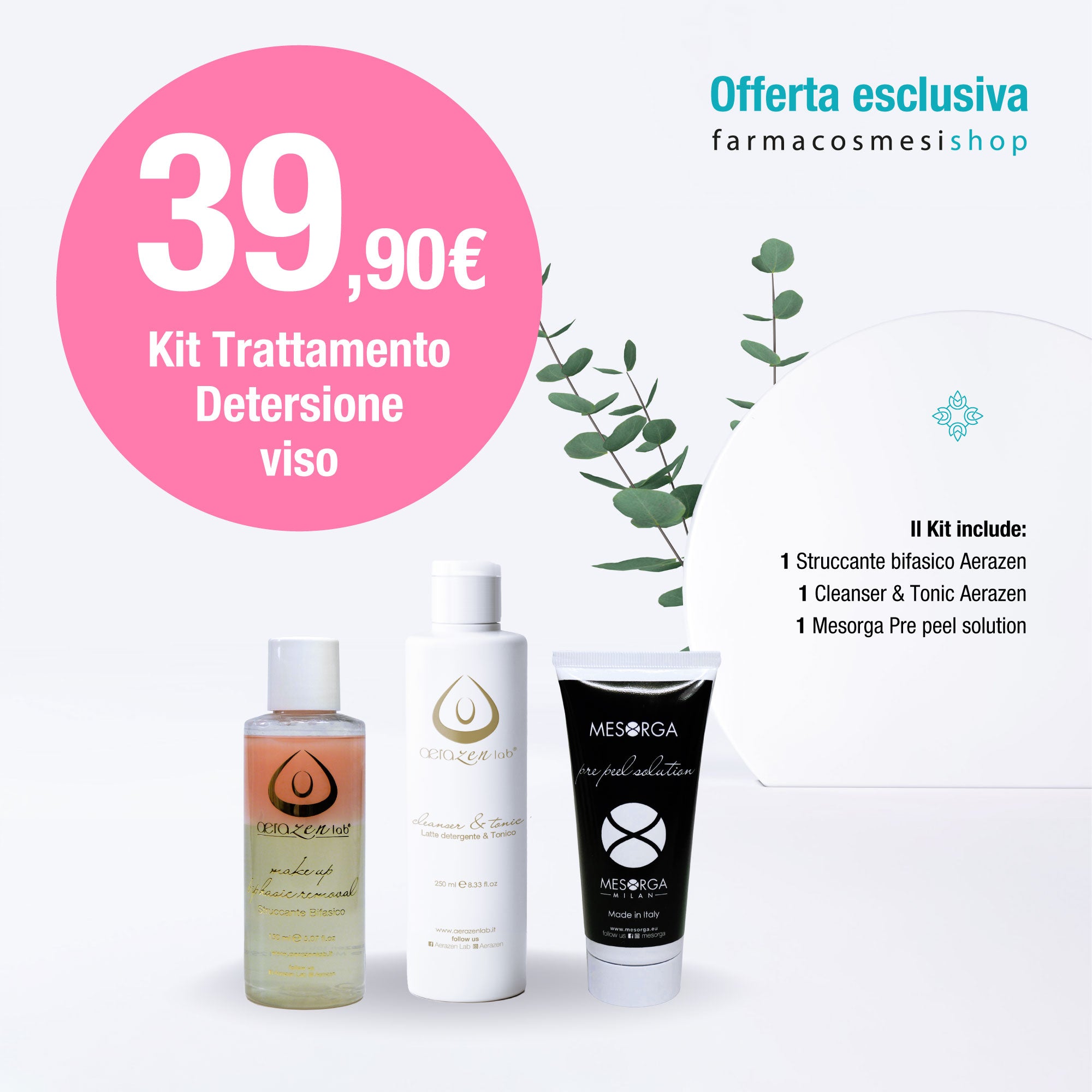 Kit Trattamento Detersione - Viso