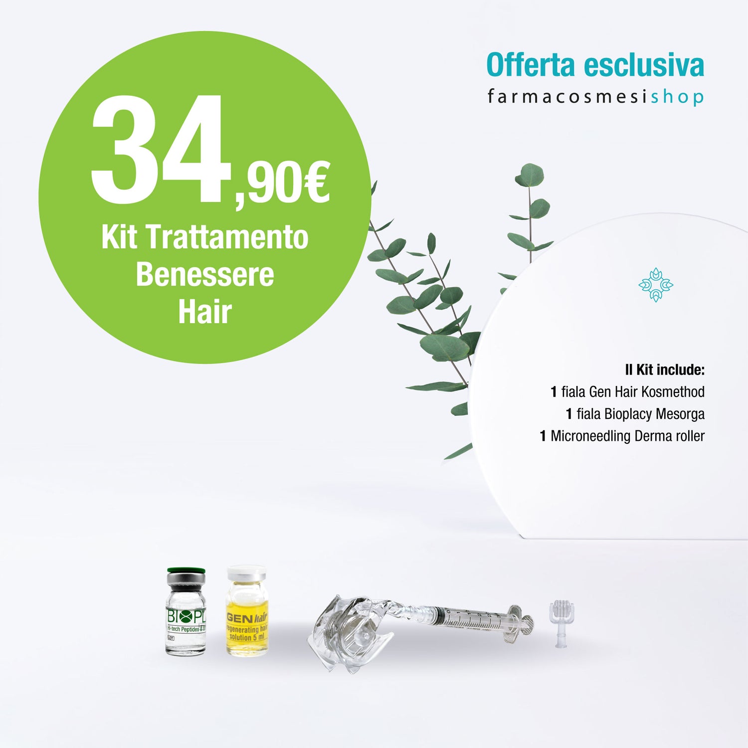 Kit Trattamento Benessere Hair - Capelli