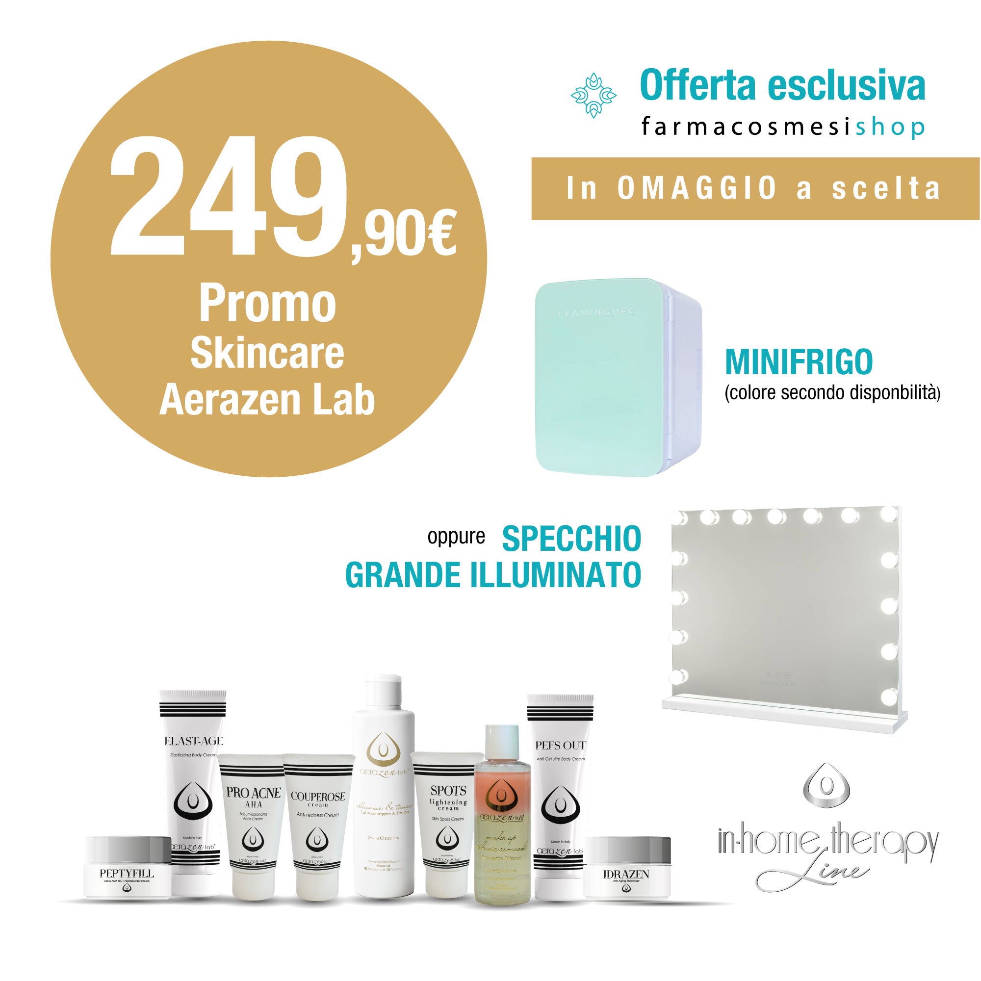 Luxury Skincare Bundle Aerazen Lab - Trattamento Completo Viso & Corpo