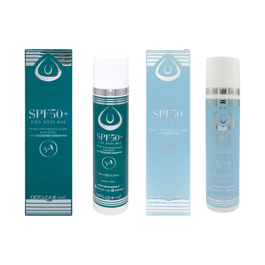 Combo anti-invecchiamento SPF50+ con Esosomi - SPF50