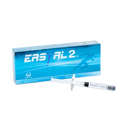 EASYAL 2ml - Sale di Acido Ialuronico - Trattamento Ottimale per Malattie Degenerative / Infiammatorie delle Articolazioni